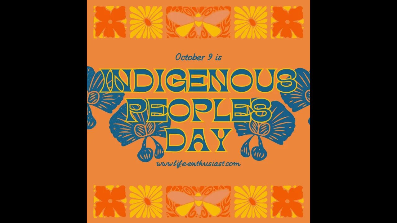 Happy Indigenous Peoples Day!