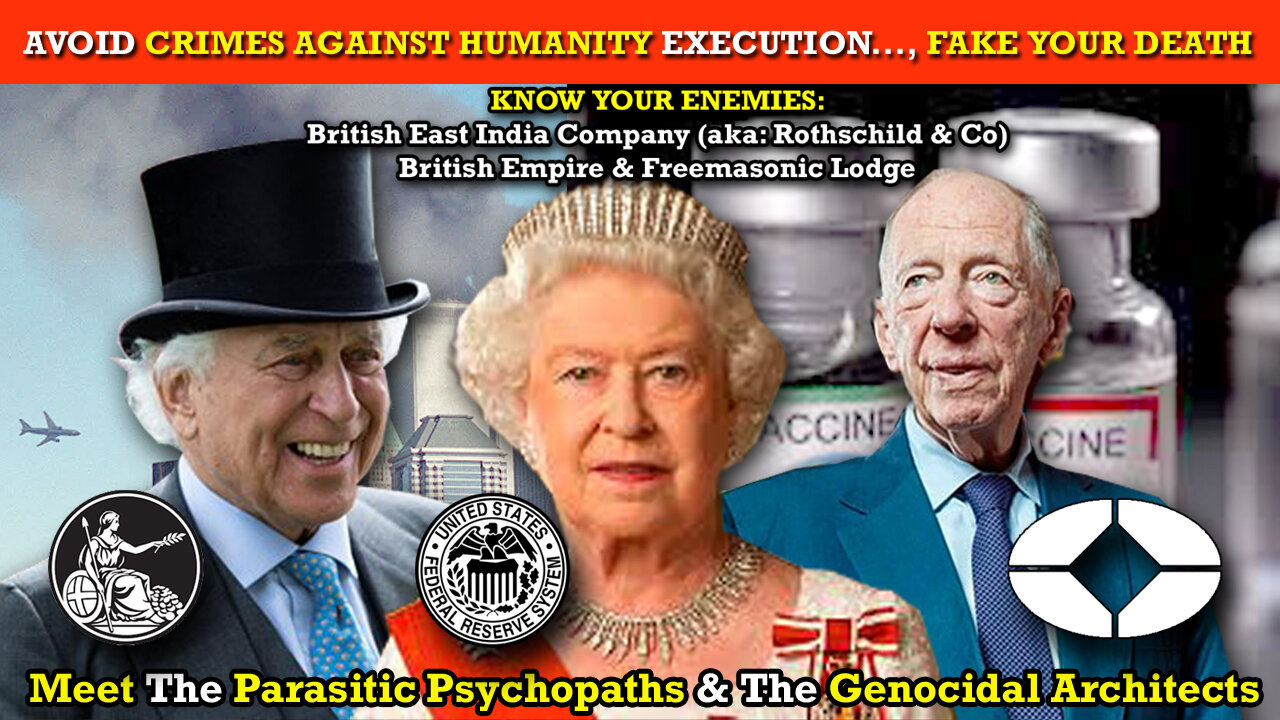 The Real Three Stooges Fake Deaths & Their Usury Machine Still Running