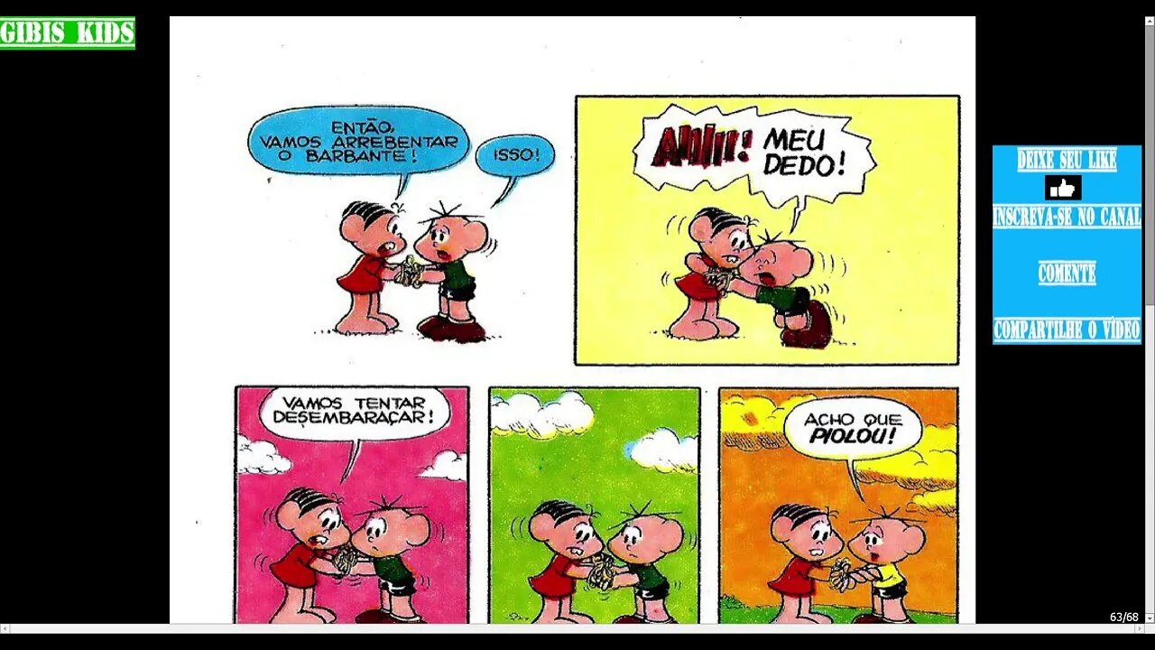 Mônica O Embaraço [Pause o Vídeo Caso Não Consiga Ler]