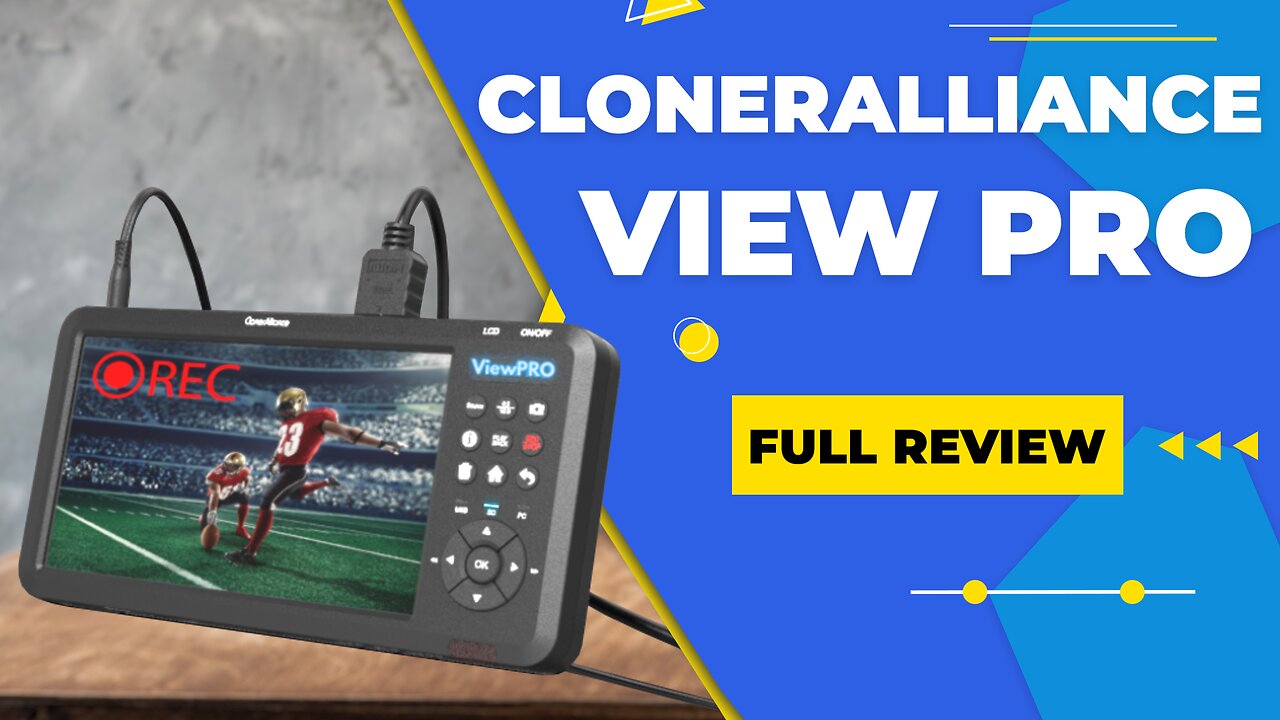 🤩 ClonerAlliance ViewPro 🤩 RECORD & CAPTURE Video from Almost Anything!!