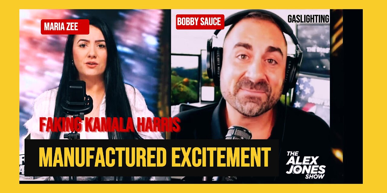 Faking Kamala Harris - Manufacturing Excitement - AI - Zero Support