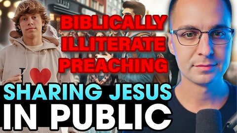 biblically illiterate statements/preaching from Bryce Crawford