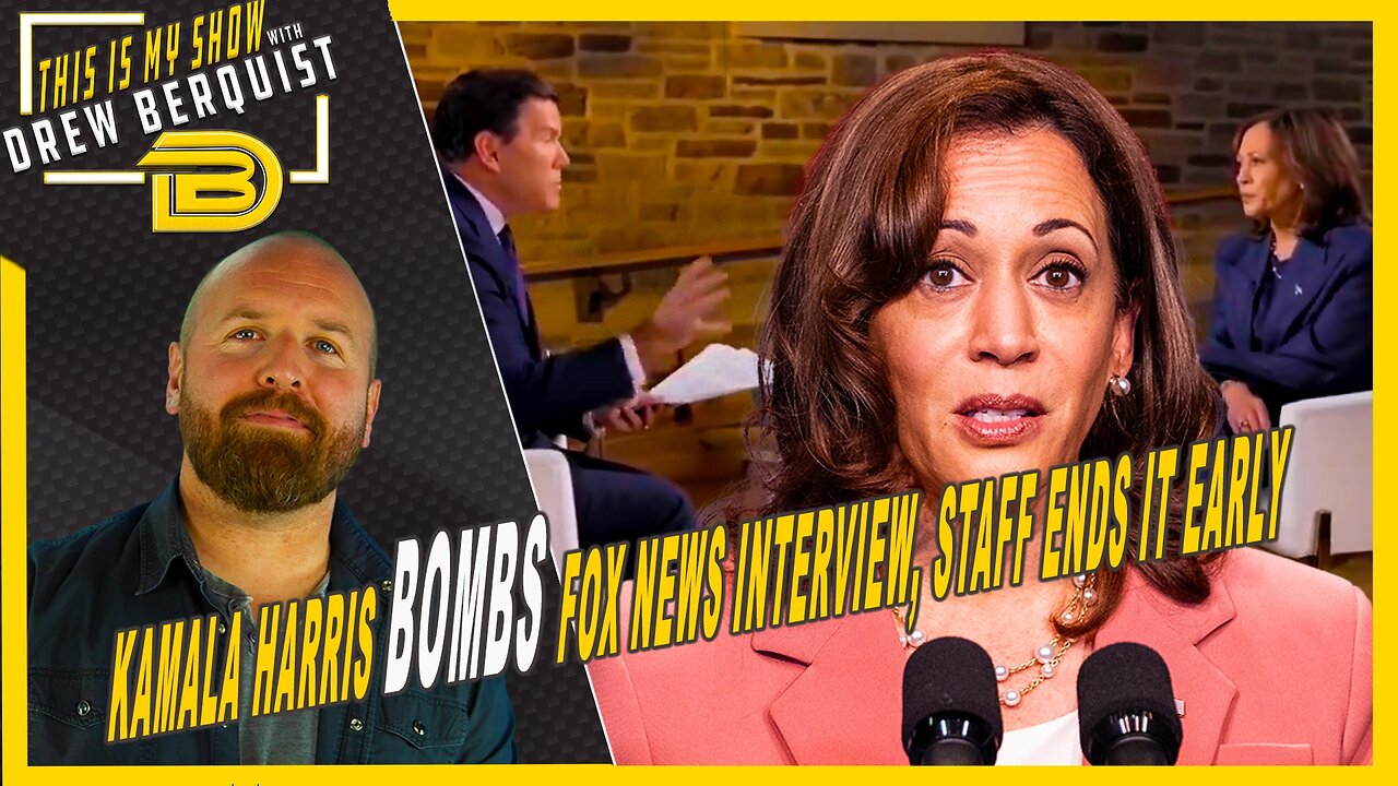 Kamala BOMBS Fox News Interview, Arrives Late, Staff Ends Interview Early | 10.17.24