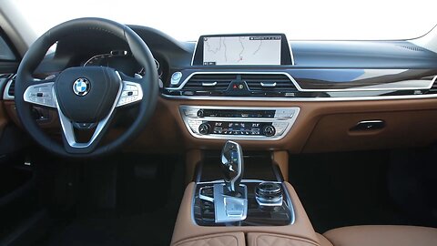 NEW BMW 7-series INTERIOR in detail day and night