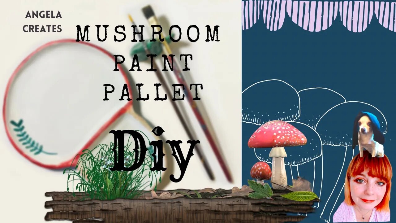 HOW TO MAKE YOUR OWN PAINT PALETTE FROM AIR DRY CLAY