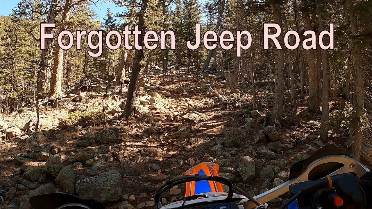 Singletrack - Exploring a FORGOTTEN Jeep trail!