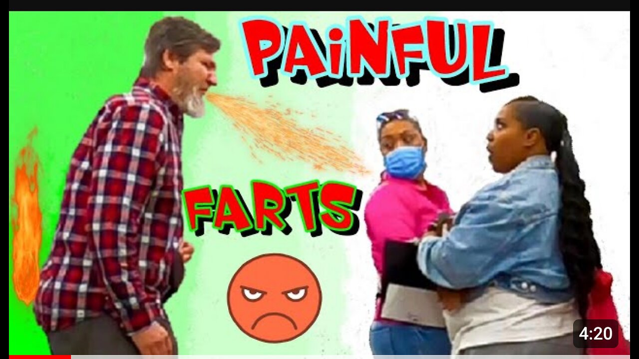 Farting in public prank|funny video