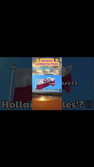 If people from Poland are called Poles, do you call people from Holland ‘Holes’ 🇳🇱