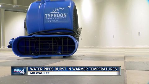 Rising temperatures are creating issues for homeowners and business across Wisconsin on Saturday
