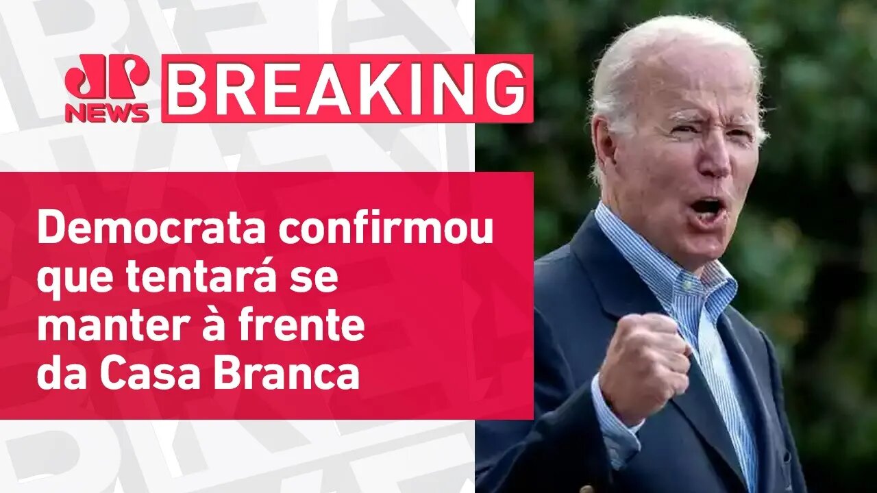 Biden anuncia candidatura à reeleição nos Estados Unidos em 2024 I BREAKING NEWS