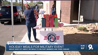 Operation Homefront gives Davis-Monthan families holiday meals