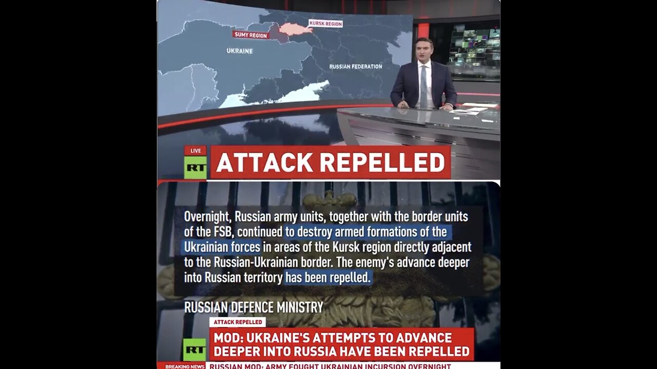 07.08.24❗️Ukraine’s attempts to advance deeper into Russia repelled — Defense Ministry