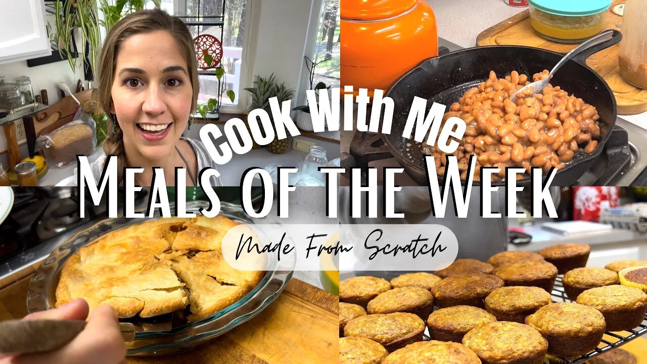 Meals of the Week | Made From Scratch Meal Prep for Breakfast and Dinner