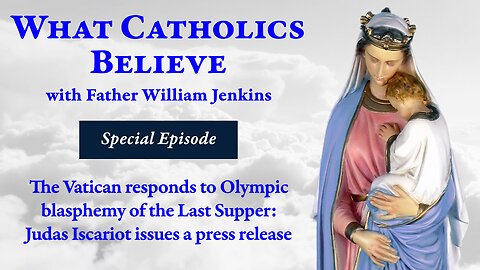 The Vatican responds to Olympic blasphemy of the Last Supper: Judas Iscariot issues a press release