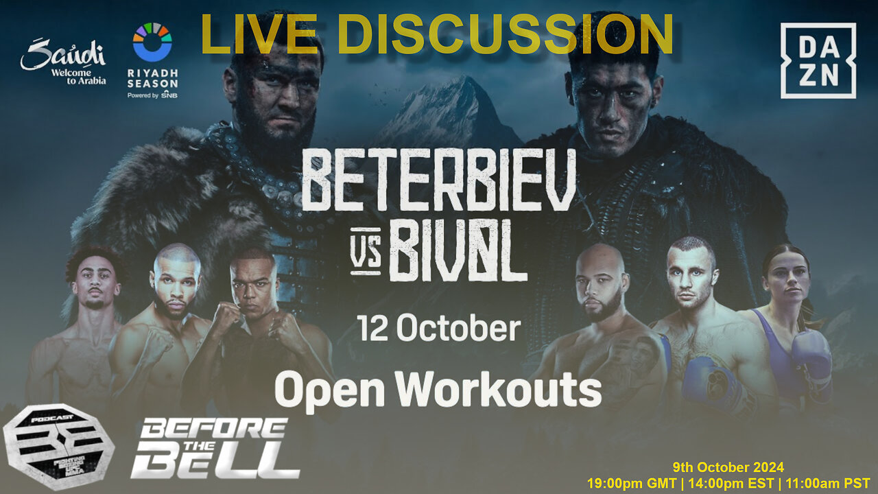 Artur Beterbiev vs Dmitry Bivol: Open Workout | LIVE COMMENTARY