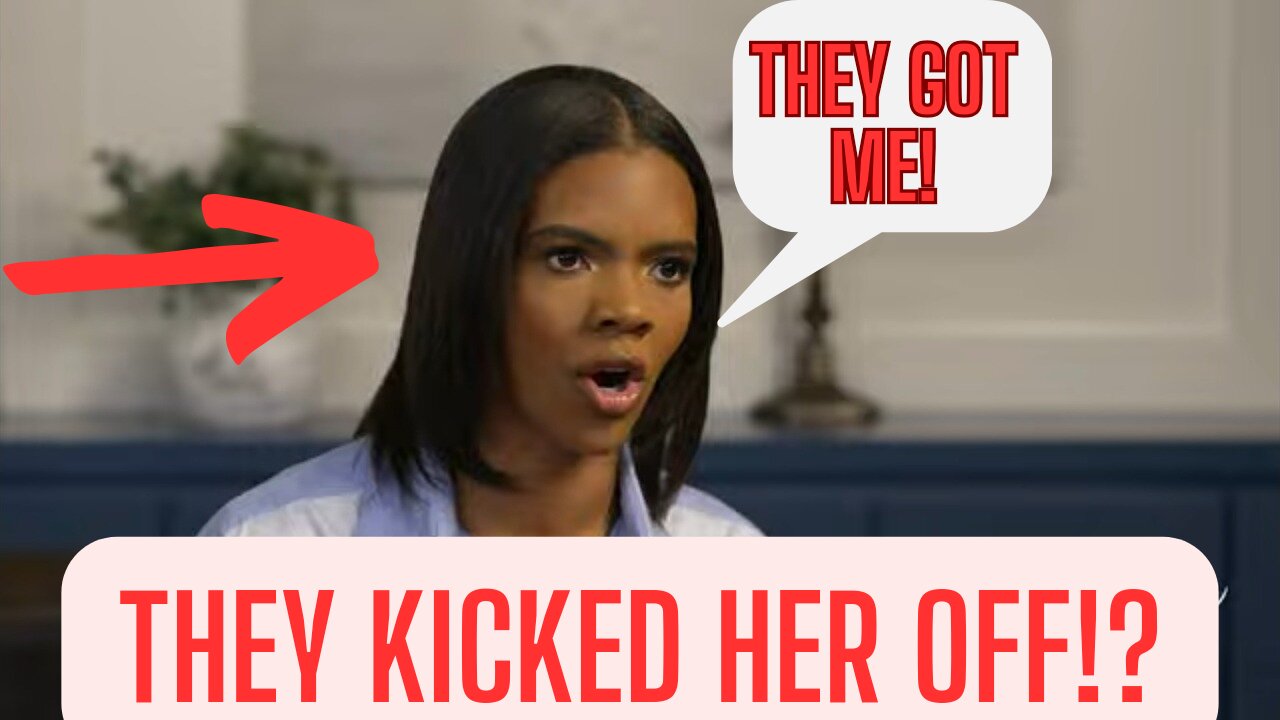 Candace Owens GETS KICKED OFF YOUTUBE!