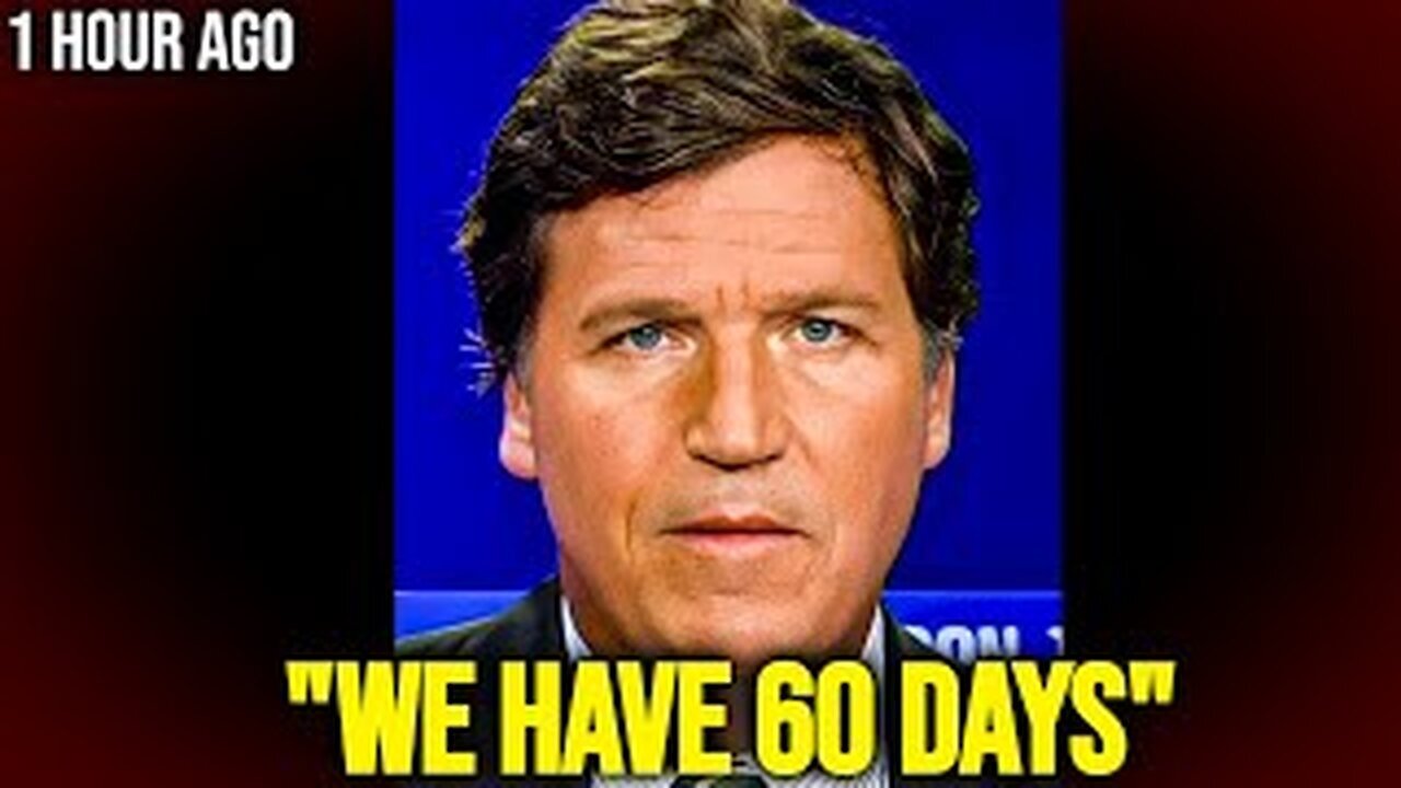 Tucker Carlson: "I can NOW OPENLY SHARE EVERY DETAIL with you!"