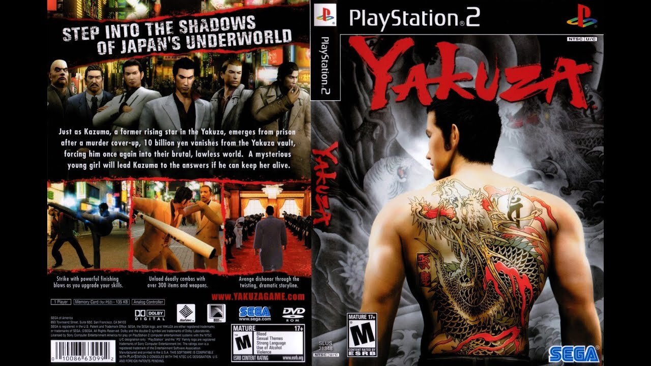 Yakuza 2 on PCSX2 execpt I suck at it