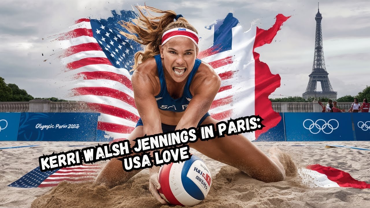 Inspiring Pride: Kerri Walsh Jennings in Paris Olympics