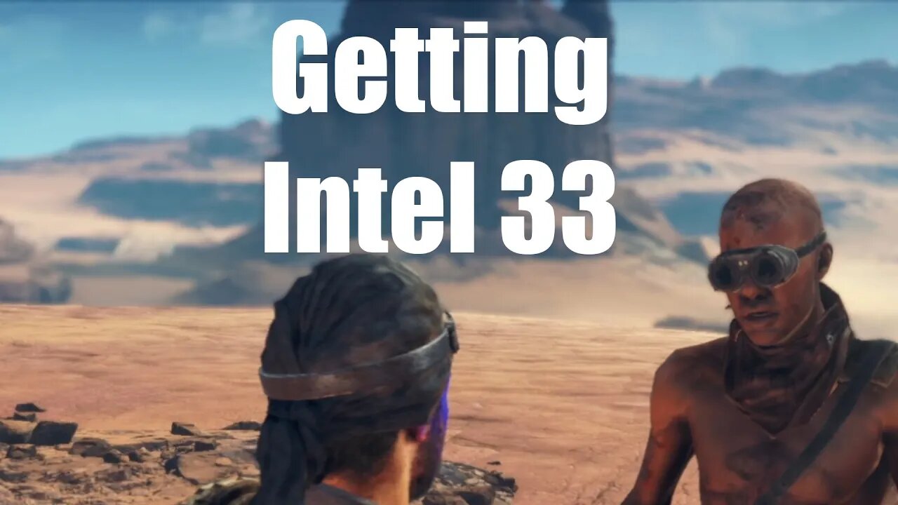 Mad Max Getting Intel 33