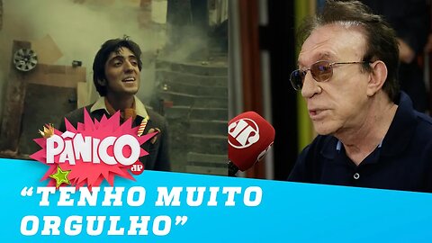 Moacyr Franco elogia as músicas do filho