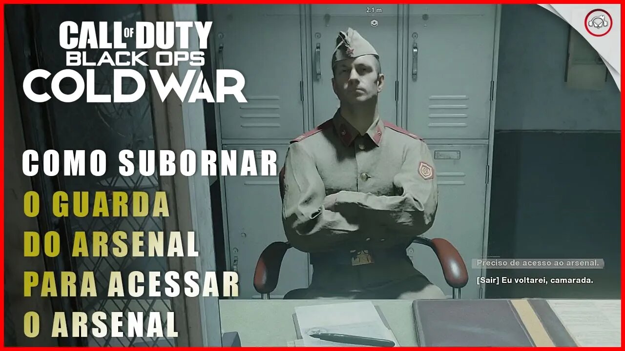 Call of Duty: Cold War, Como subornar o guarda do Arsenal | super dica