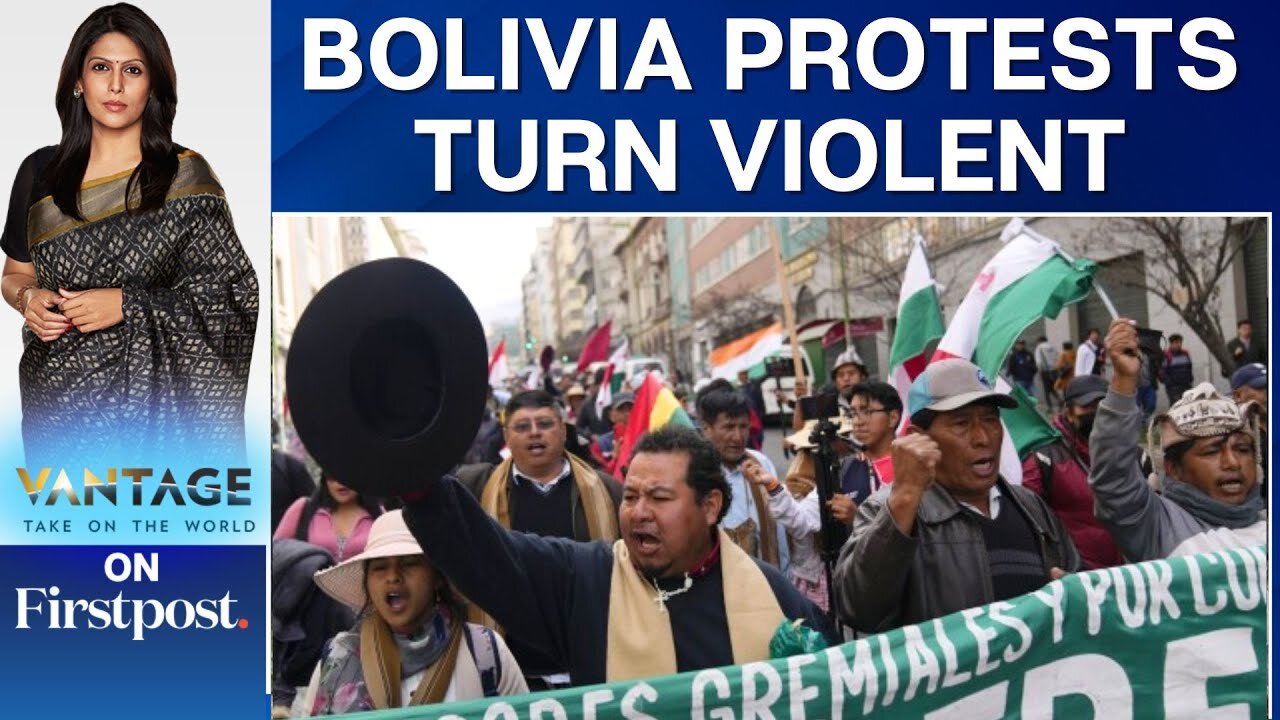 Police Fire Tear Gas At Protesters in Bolivia | Vantage with Palki Sharma