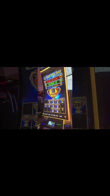 $100 Bet Bonus On Lightning Dollar Link #slots #casino #gambling