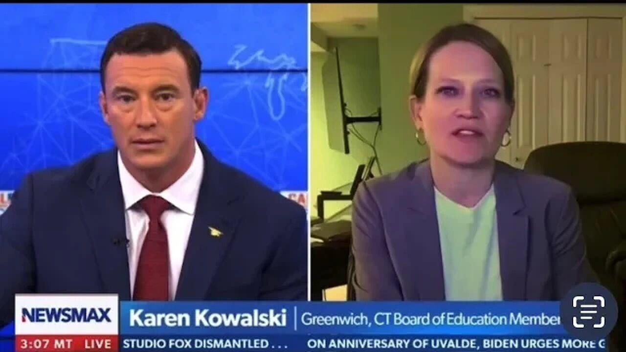 Greenwich CT Board Of Education Karen Kowalksi chimes in on the Maoist - Marxist LGBT agenda.