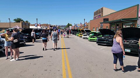 2024 Sturgis Mustang Rally Show and shine time lapse