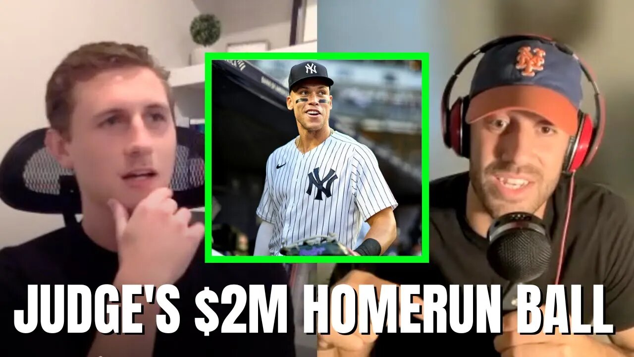 WOULD YOU SELL AARON JUDGES RECORD BREAKING BALL? ⚾️
