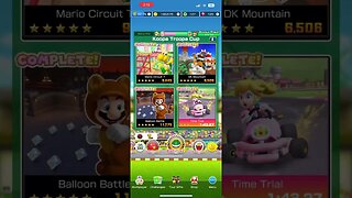 Mario Kart Tour - Cups All Completed Showcase (Peach vs. Bowser Tour Rematch)