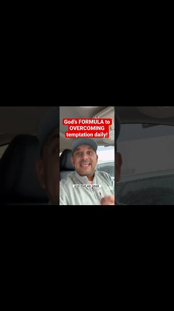 God’s FORMULA to OVERCOMING temptation! #christianmotivation #godsword #christianshorts