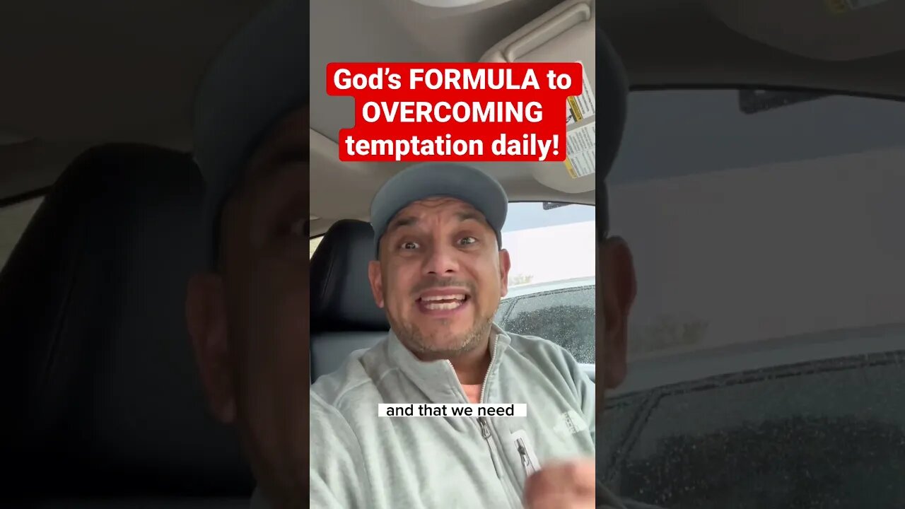 God’s FORMULA to OVERCOMING temptation! #christianmotivation #godsword #christianshorts