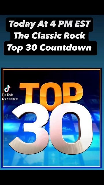 Top 30 classic rock countdown