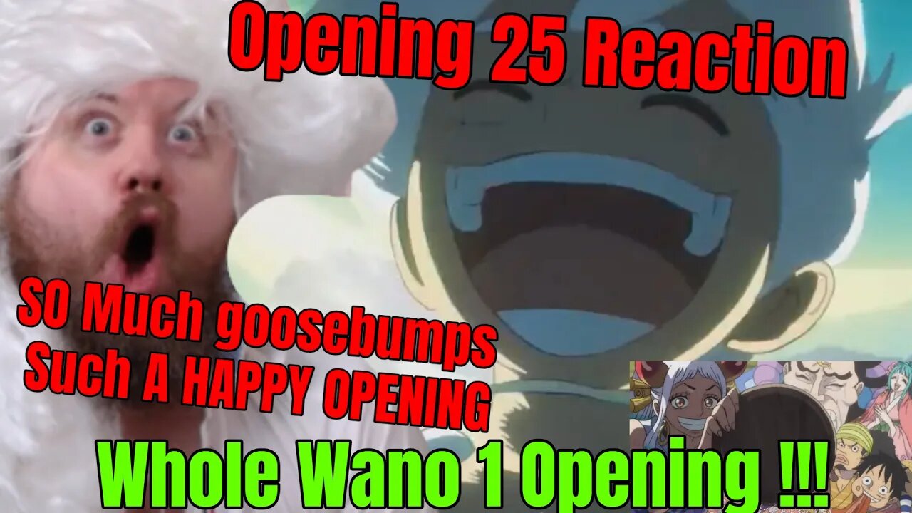 One Piece Opening 25 Reaction Highest Point Gear 5 Opening Much goosebumps (最高到達点) - SEKAI NO OWARI