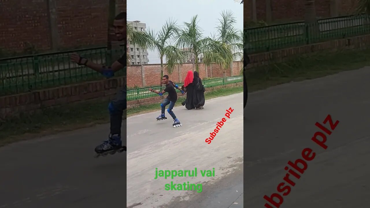 japparul vai skating #viralvideo #skating #love