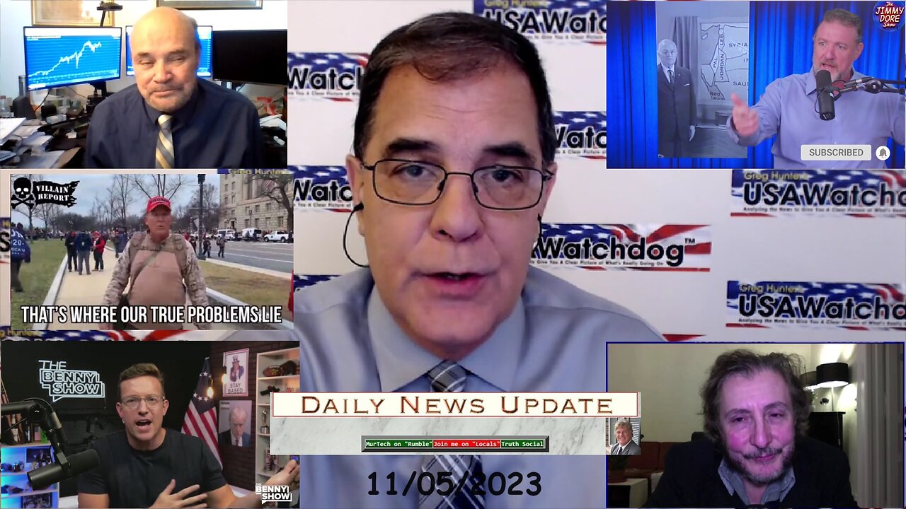 USA Watchdog/Martin Armstrong: Martial Law, Jimmy Dore Show, Benny Johnson/Ray Epps | E1007