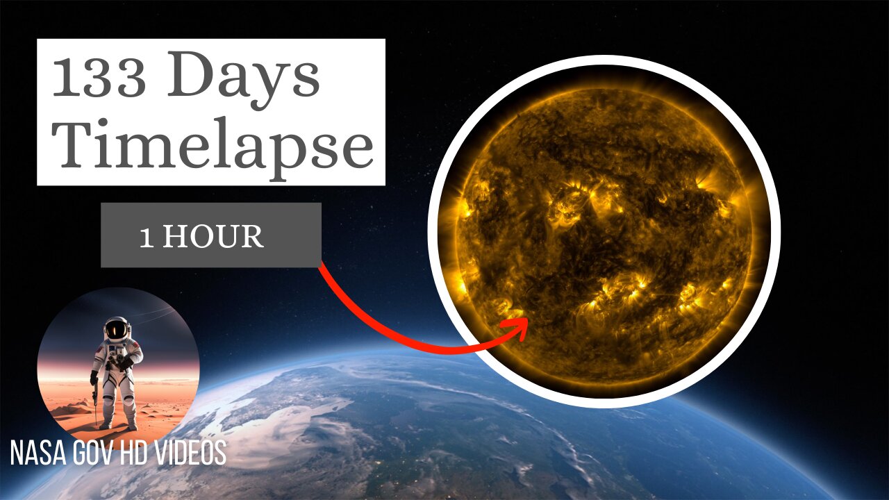 NASA | 133 Days on the Sun | 4K | #nasa #trending #viral