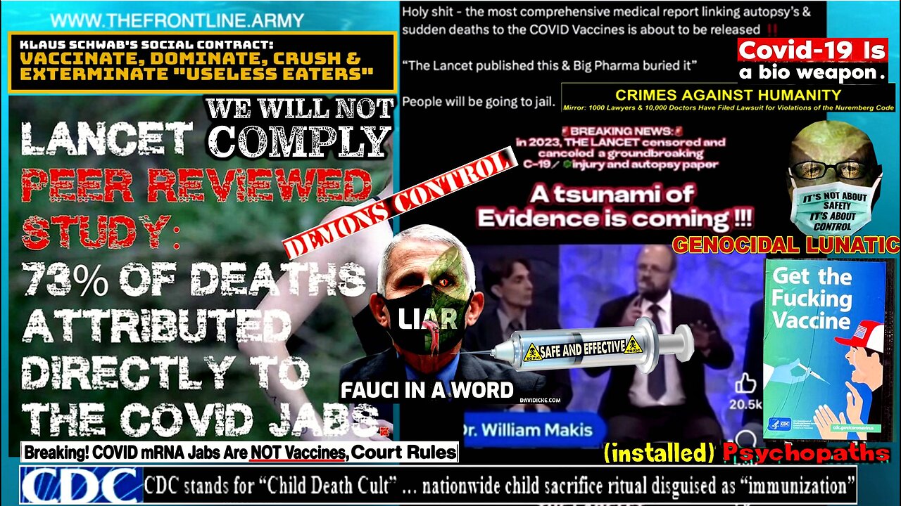Survival Steff Special: Plus: Autopsy Study Reveals Danger of Covid Injections (related links)