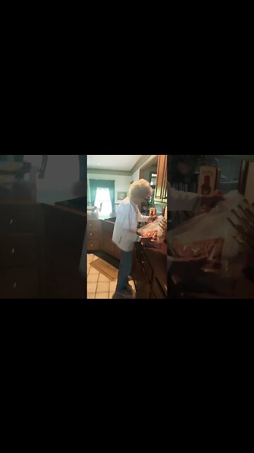 Scaring my Nana (Part 4) #shorts #nana #funny #scary #lol #youtubeshorts #youtube #happy #home #love
