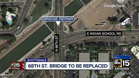 Scottsdale bridge to be replaced