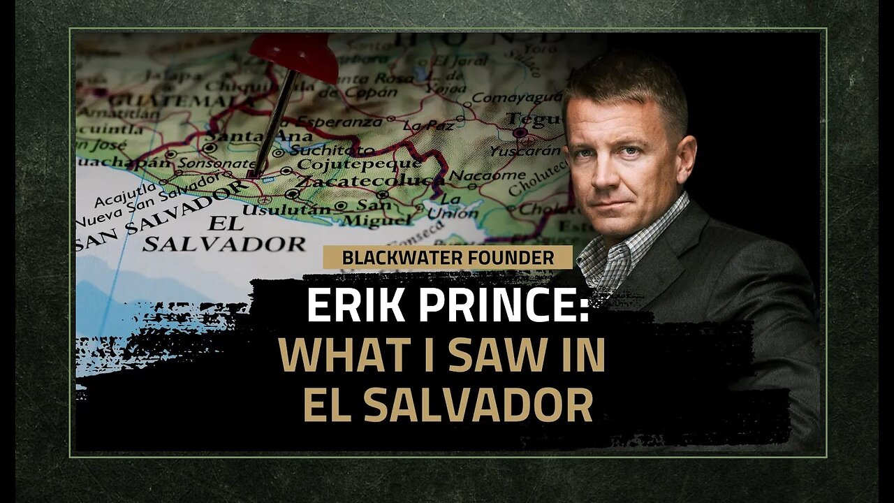 El Salvador’s War on Gangs | Off Leash with Erik Prince