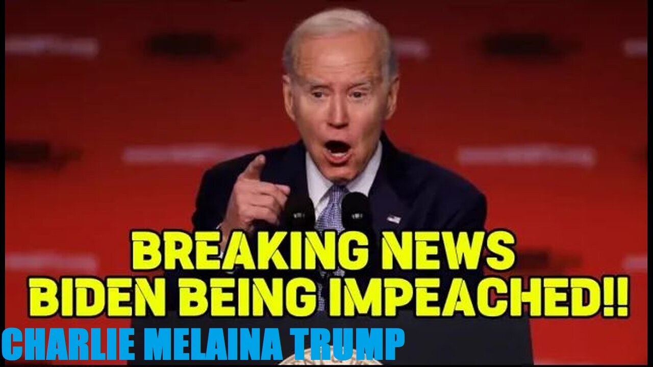 JUST NOW: Biden Being IMPEACHED | Articles Filed Just Minutes Ago