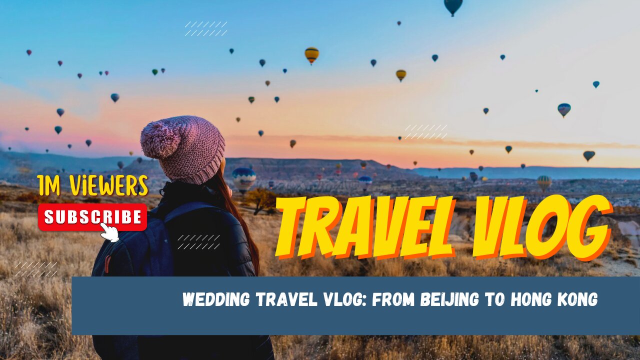 Wedding Travel Vlog: From Beijing to Hong Kong | Makeup on a Plane & High-Speed Train Adventures!