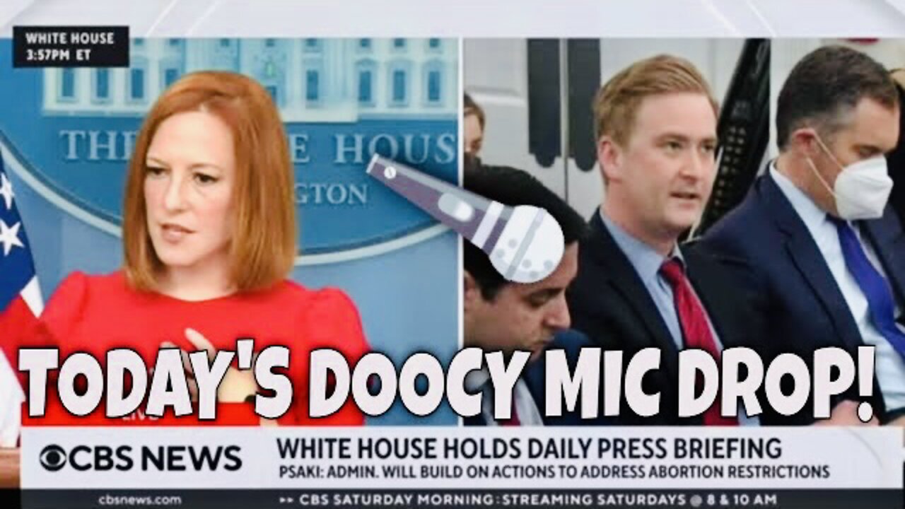 DOOCY MIC DROP🤜🎤on Jen Psaki 💥💥💥