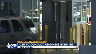 CBP exercise to cause delays at San Ysidro Port of Entry