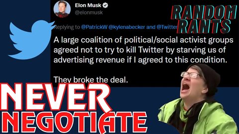 Random Rants: You Cannot Negotiate With The Wokes! It's A Losing Proposition EVERYTIME!