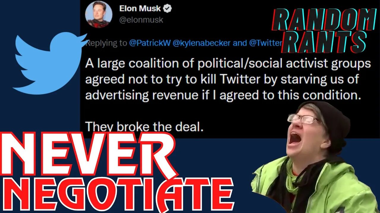 Random Rants: You Cannot Negotiate With The Wokes! It's A Losing Proposition EVERYTIME!