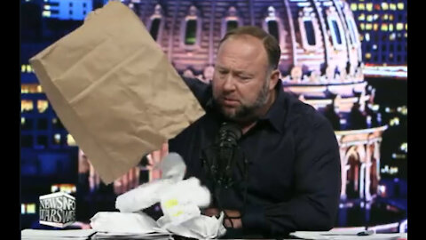 Alex Jones takes IVERMECTIN